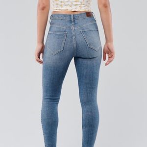 hollister high rise super skinny jean